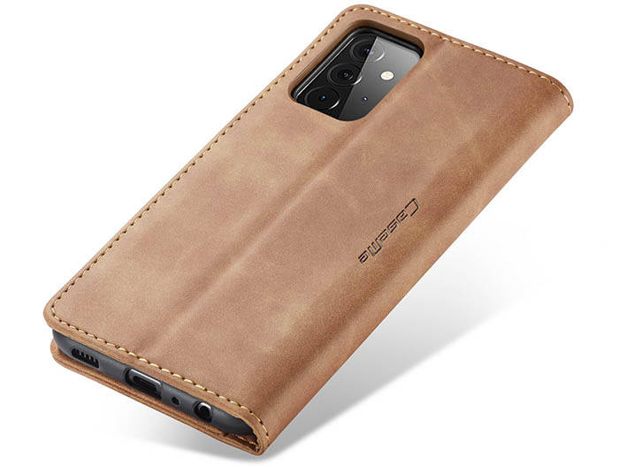 CaseMe Samsung Galaxy A72 Wallet Kickstand Magnetic Flip Leather Case