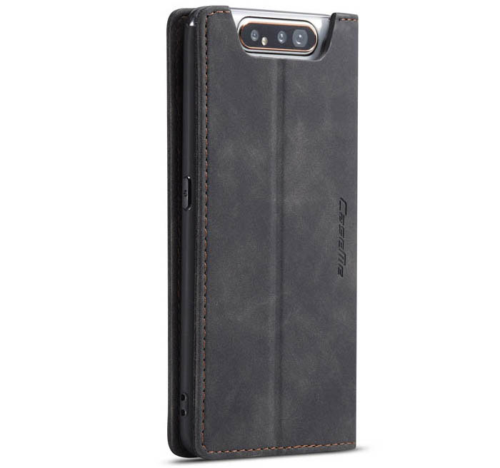 CaseMe Samsung Galaxy A80 Wallet Kickstand Magnetic Flip Leather Case