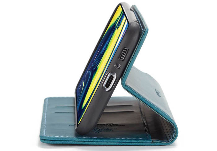 CaseMe Samsung Galaxy A80 Wallet Kickstand Magnetic Flip Leather Case