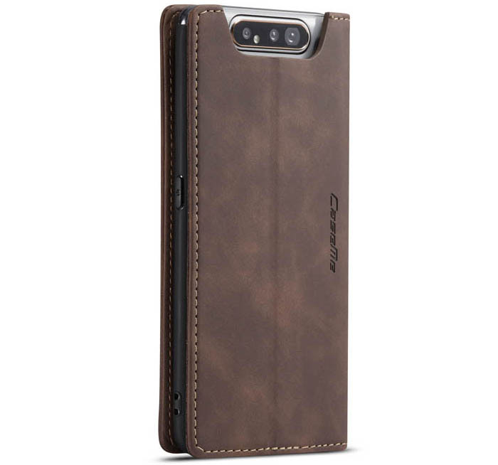 CaseMe Samsung Galaxy A80 Wallet Kickstand Magnetic Flip Leather Case