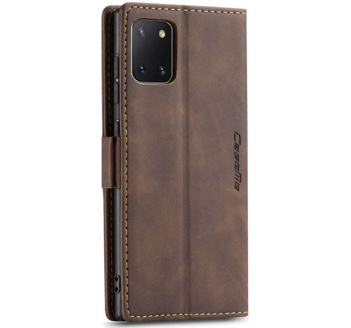 CaseMe Samsung Galaxy A81/Note 10 Lite Wallet Kickstand Magnetic Flip Leather Case