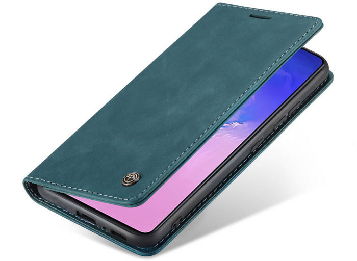 CaseMe Samsung Galaxy A91/S10 Lite Wallet Kickstand Magnetic Flip Leather Case