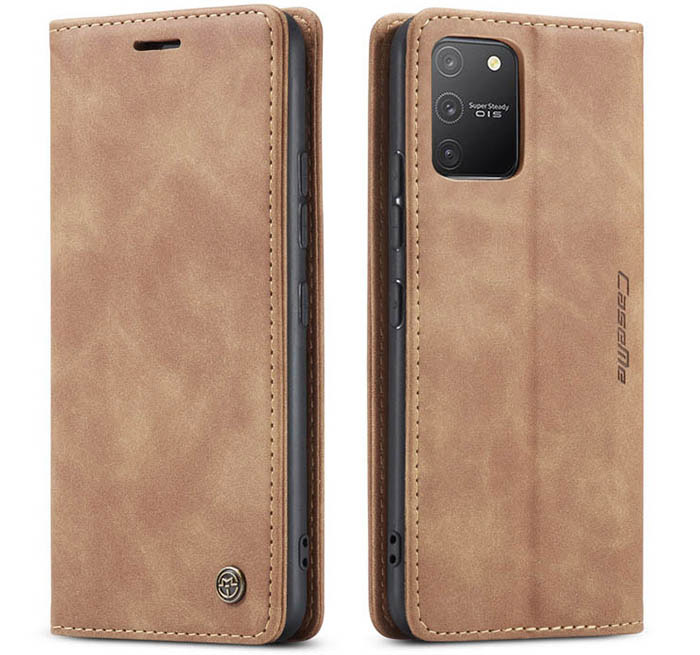 CaseMe Samsung Galaxy A91/S10 Lite Wallet Kickstand Magnetic Flip Leather Case