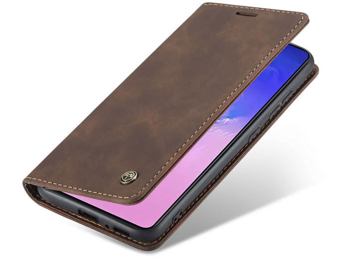 CaseMe Samsung Galaxy A91/S10 Lite Wallet Kickstand Magnetic Flip Leather Case