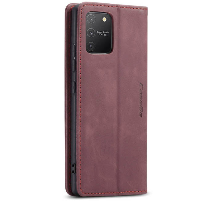 CaseMe Samsung Galaxy A91/S10 Lite Wallet Kickstand Magnetic Flip Leather Case