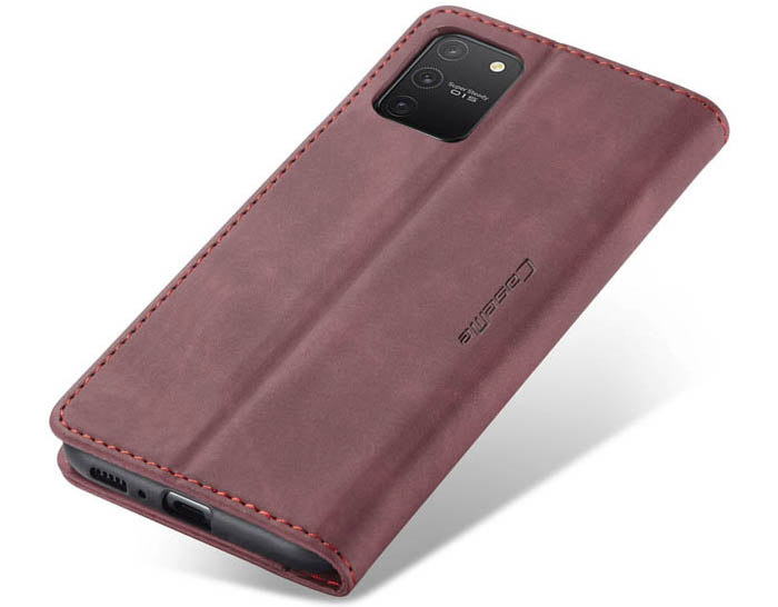 CaseMe Samsung Galaxy A91/S10 Lite Wallet Kickstand Magnetic Flip Leather Case