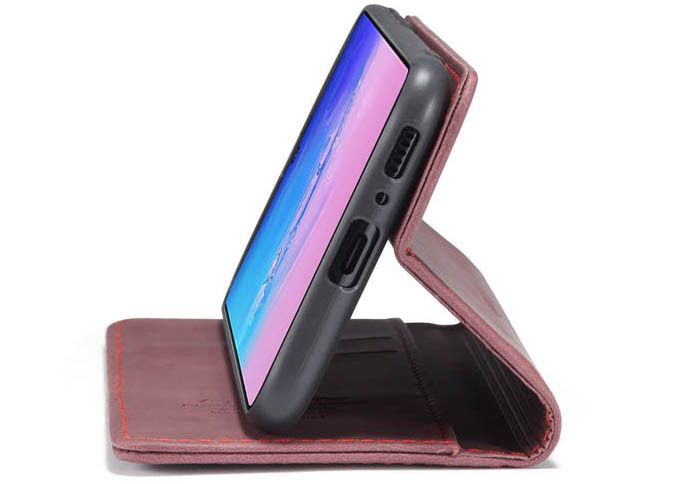 CaseMe Samsung Galaxy A91/S10 Lite Wallet Kickstand Magnetic Flip Leather Case