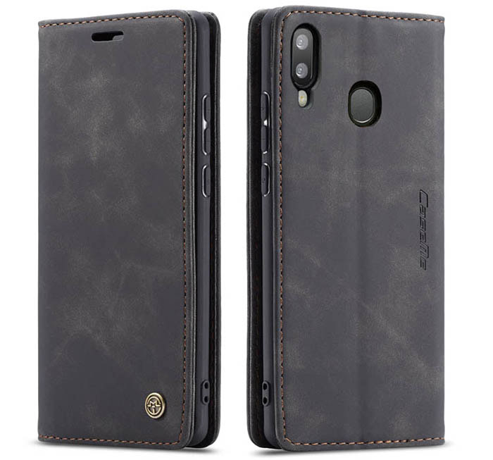 CaseMe Samsung Galaxy A20e Wallet Kickstand Magnetic Flip Leather Case