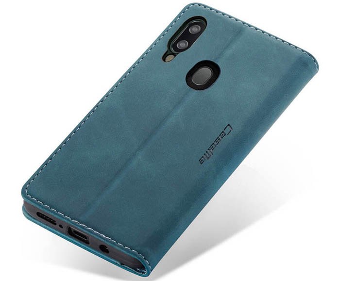 CaseMe Samsung Galaxy A20e Wallet Kickstand Magnetic Flip Leather Case