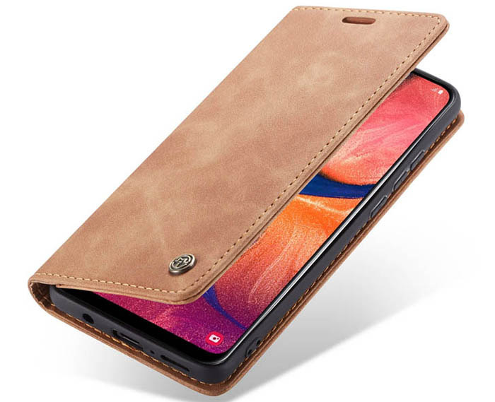 CaseMe Samsung Galaxy A20e Wallet Kickstand Magnetic Flip Leather Case