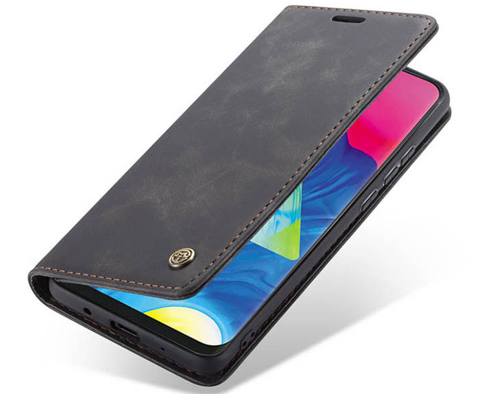 CaseMe Samsung Galaxy M10 Wallet Kickstand Magnetic Flip Leather Case