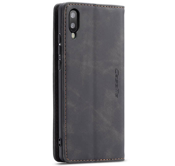 CaseMe Samsung Galaxy M10 Wallet Kickstand Magnetic Flip Leather Case