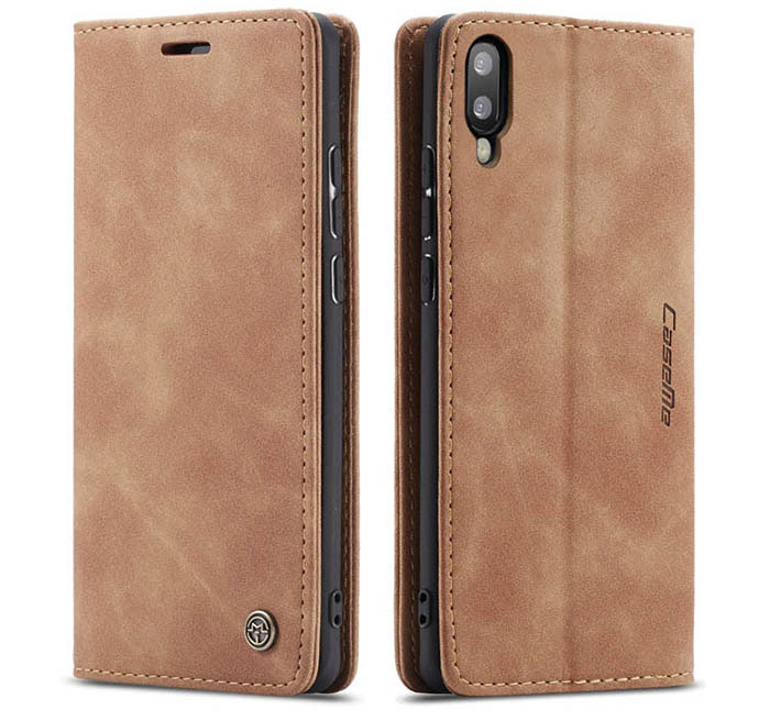 CaseMe Samsung Galaxy M10 Wallet Kickstand Magnetic Flip Leather Case