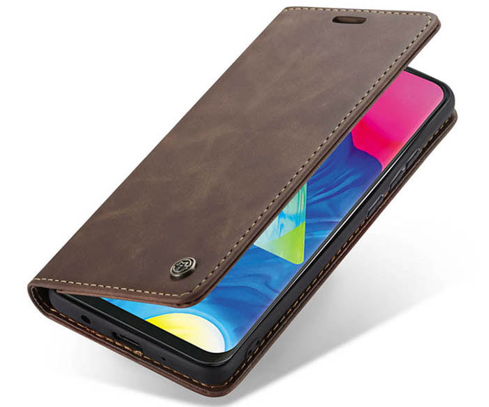 CaseMe Samsung Galaxy M10 Wallet Kickstand Magnetic Flip Leather Case