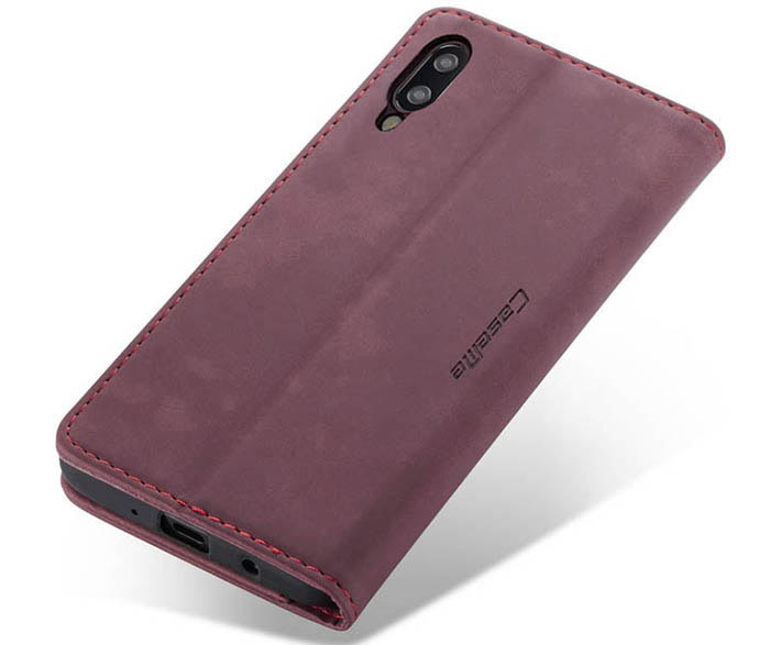 CaseMe Samsung Galaxy M10 Wallet Kickstand Magnetic Flip Leather Case