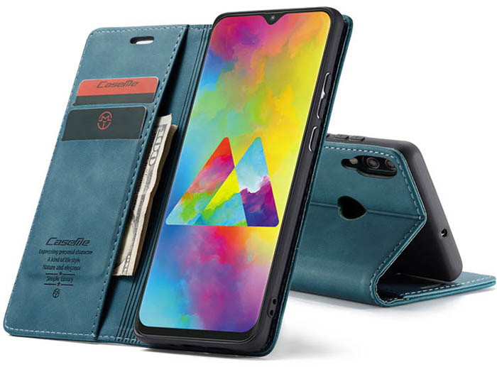 CaseMe Samsung Galaxy A10 Wallet Kickstand Magnetic Flip Leather Case