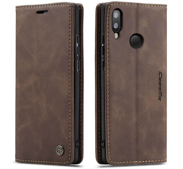 CaseMe Samsung Galaxy A10 Wallet Kickstand Magnetic Flip Leather Case