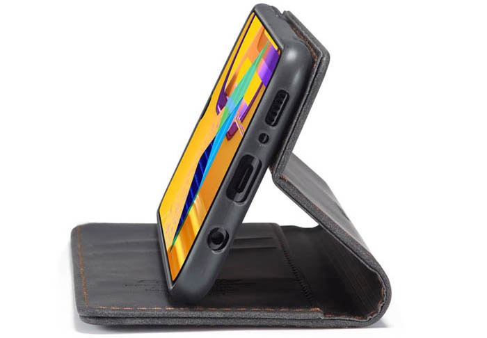 CaseMe Samsung Galaxy M30S/M21 Wallet Kickstand Magnetic Flip Leather Case