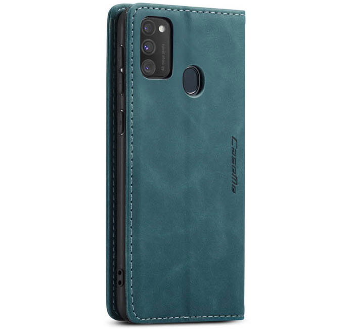 CaseMe Samsung Galaxy M30S/M21 Wallet Kickstand Magnetic Flip Leather Case