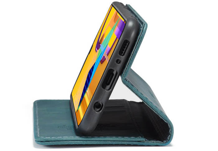 CaseMe Samsung Galaxy M30S/M21 Wallet Kickstand Magnetic Flip Leather Case