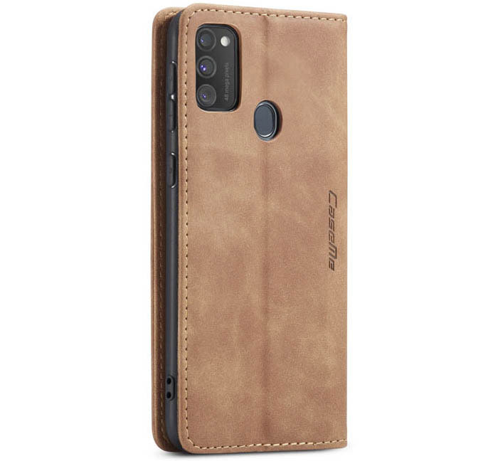 CaseMe Samsung Galaxy M30S/M21 Wallet Kickstand Magnetic Flip Leather Case