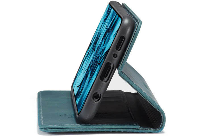 CaseMe Samsung Galaxy M31 Wallet Kickstand Magnetic Flip Leather Case