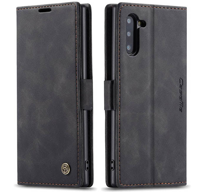 CaseMe Samsung Galaxy Note 10 Wallet Kickstand Magnetic Flip Leather Case