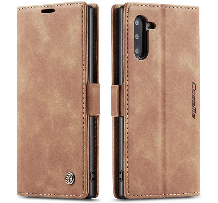 CaseMe Samsung Galaxy Note 10 Wallet Kickstand Magnetic Flip Leather Case