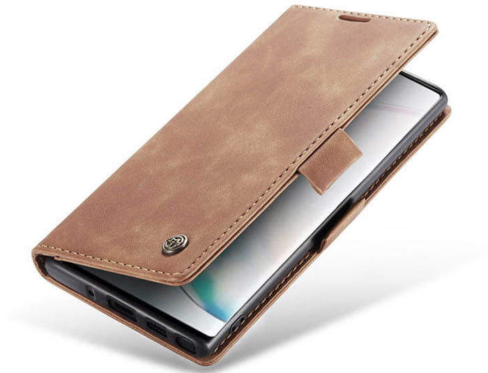 CaseMe Samsung Galaxy Note 10 Wallet Kickstand Magnetic Flip Leather Case