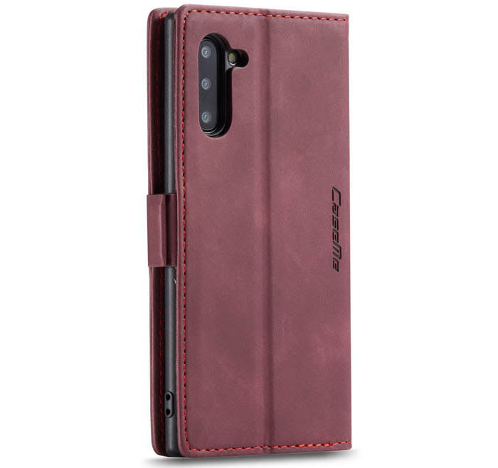 CaseMe Samsung Galaxy Note 10 Wallet Kickstand Magnetic Flip Leather Case