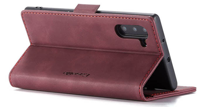 CaseMe Samsung Galaxy Note 10 Wallet Kickstand Magnetic Flip Leather Case