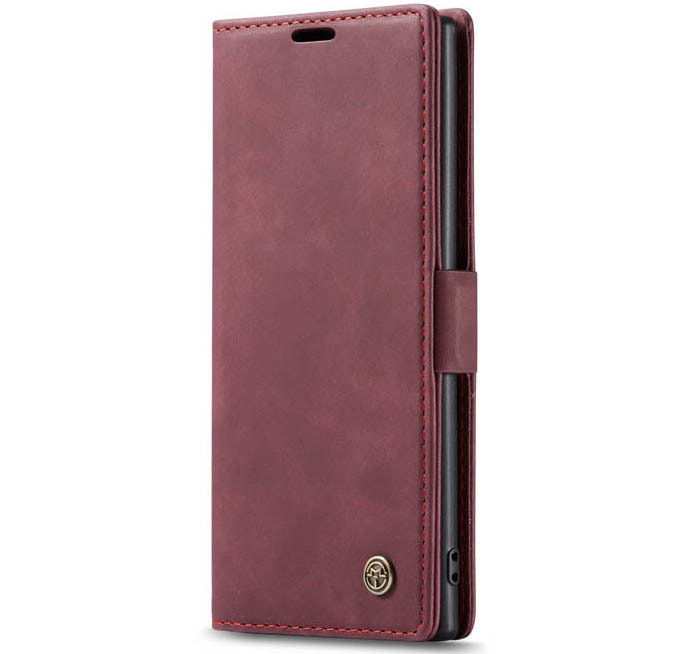 CaseMe Samsung Galaxy Note 10 Wallet Kickstand Magnetic Flip Leather Case