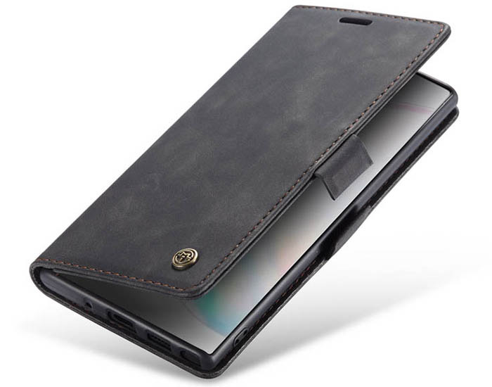 CaseMe Samsung Galaxy Note 10 Plus Wallet Kickstand Magnetic Flip Leather Case