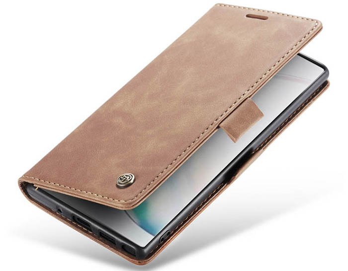 CaseMe Samsung Galaxy Note 10 Plus Wallet Kickstand Magnetic Flip Leather Case