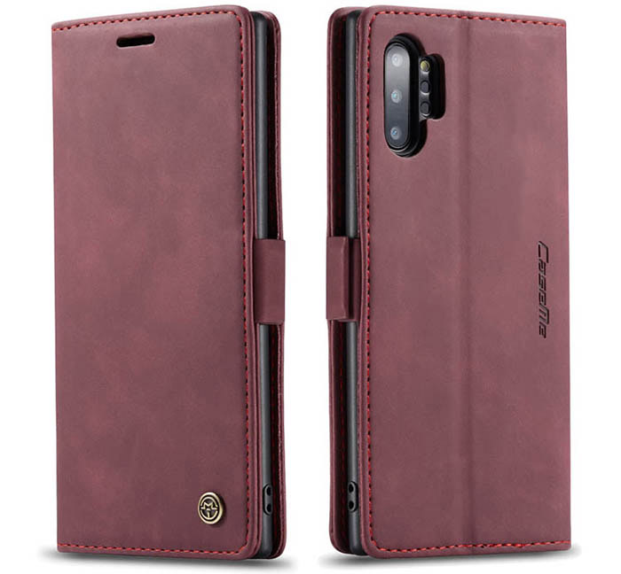 CaseMe Samsung Galaxy Note 10 Plus Wallet Kickstand Magnetic Flip Leather Case