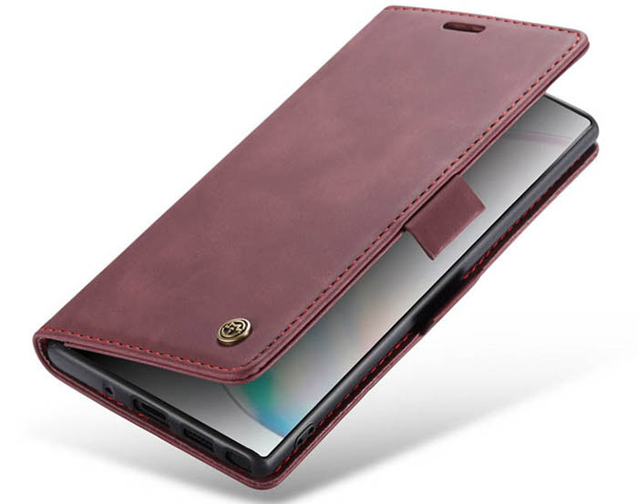 CaseMe Samsung Galaxy Note 10 Plus Wallet Kickstand Magnetic Flip Leather Case