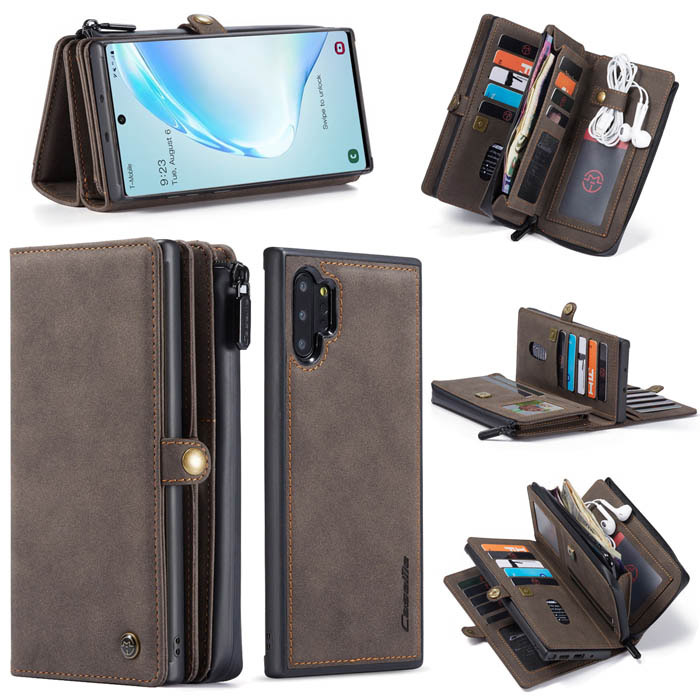 CaseMe Samsung Galaxy Note 10 Plus Multi-Functional Wallet Magnetic ...