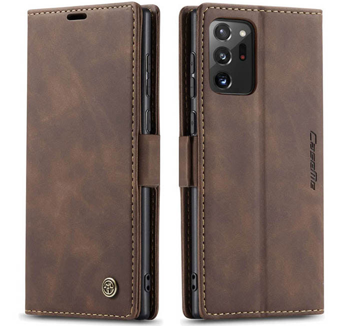 CaseMe Samsung Galaxy Note 20 Ultra Wallet Kickstand Magnetic Flip Leather Case