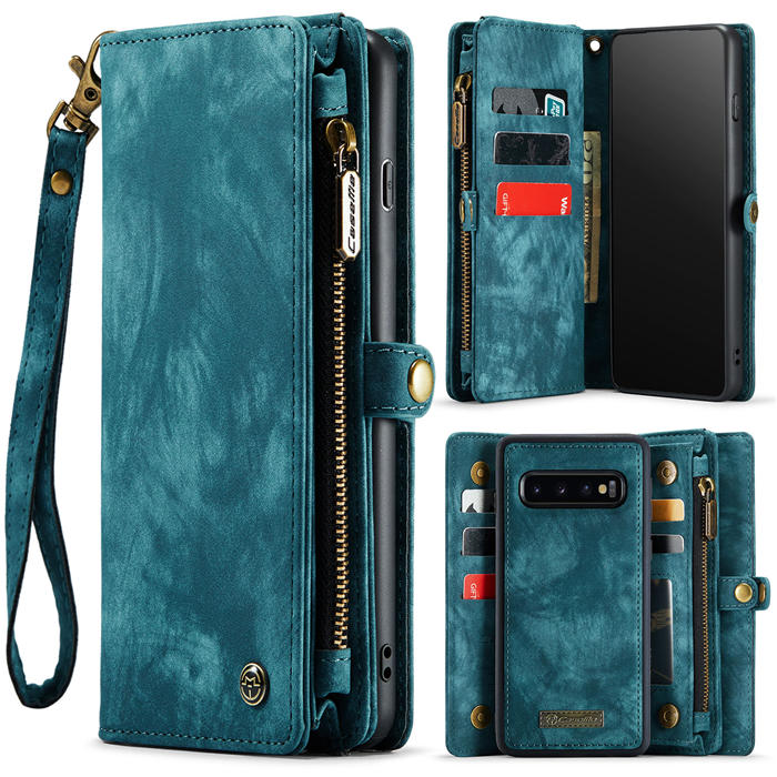 CaseMe Samsung Galaxy S10 Wallet Case with Wrist Strap