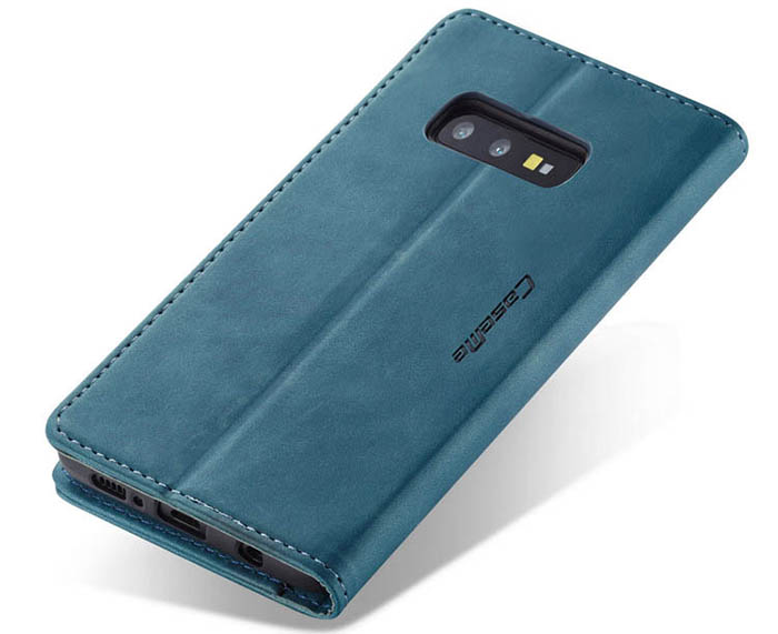 CaseMe Samsung Galaxy S10e Retro Wallet Kickstand Magnetic Flip Leather Case