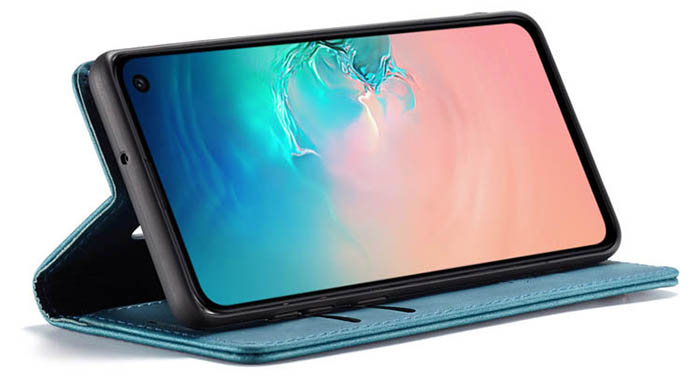 CaseMe Samsung Galaxy S10e Retro Wallet Kickstand Magnetic Flip Leather Case