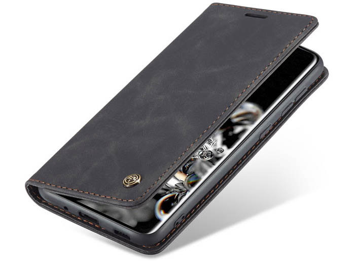 CaseMe Samsung Galaxy S20 Wallet Kickstand Magnetic Flip Leather Case