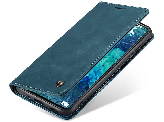 CaseMe Samsung Galaxy S20 FE Wallet Kickstand Magnetic Flip Leather Case