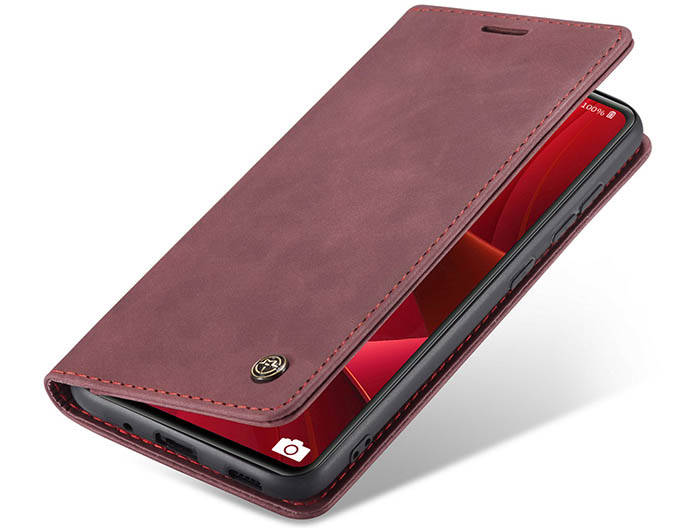 CaseMe Samsung Galaxy S20 FE Wallet Kickstand Magnetic Flip Leather Case