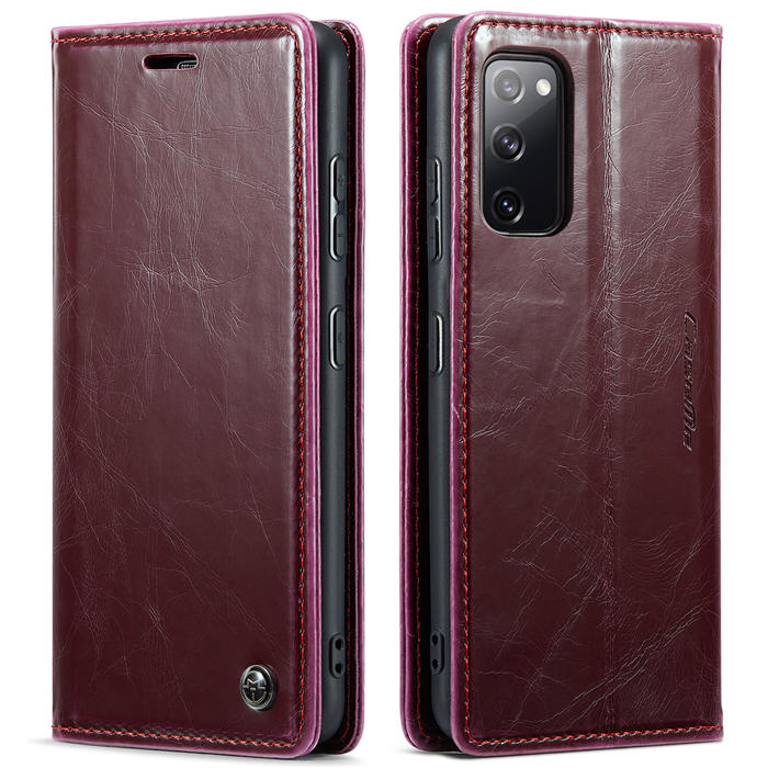 CaseMe Samsung Galaxy S20 Wallet Kickstand Magnetic Flip Case