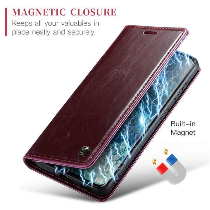 CaseMe Samsung Galaxy S20 Plus Wallet Kickstand Magnetic Flip Case