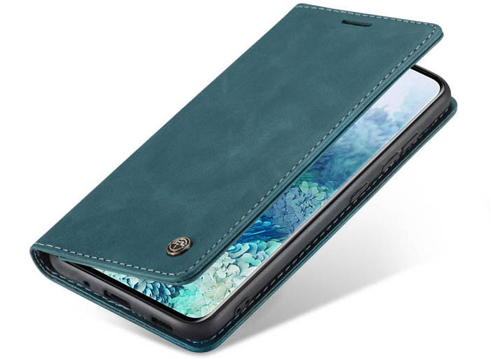 CaseMe Samsung Galaxy S20 Plus Wallet Kickstand Magnetic Flip Leather Case