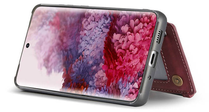 CaseMe Samsung Galaxy S20 Plus Zipper Pocket Card Slots Case