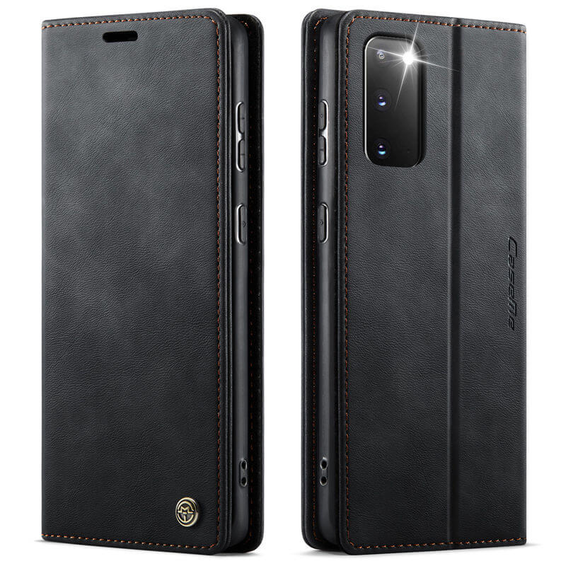 CaseMe Samsung Galaxy S20 Magnetic Wallet Case with RFID Blocking