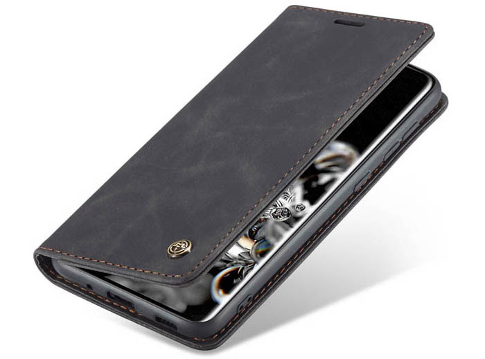 CaseMe Samsung Galaxy S20 Ultra Wallet Kickstand Magnetic Flip Leather Case